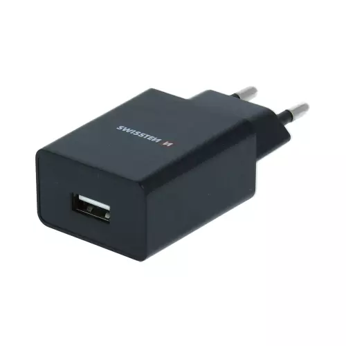 obrázek produktu Swissten adaptér Smart IC 1× USB + USB-C, černý 