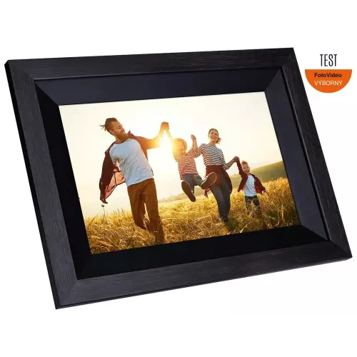 obrázek produktu Rollei fotorámeček WiFi 105, Dřevo/ Černý