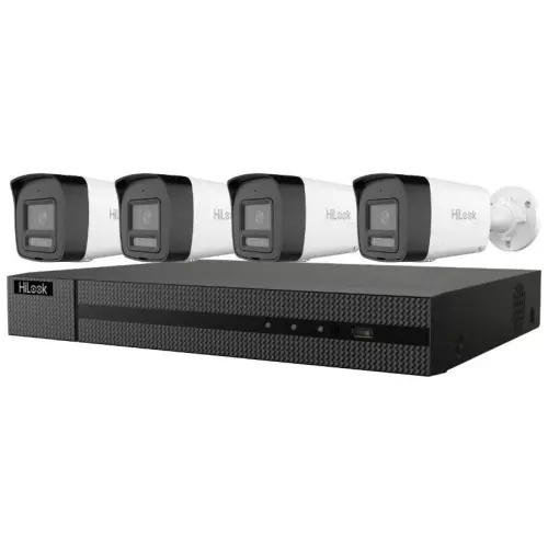 obrázek produktu HiLook Powered by HIKVISION/ Smart Hybrid Light KIT 6Mpx Bullet 2TB/ 1x NVR-108MH-C/8P/ 4x IPC-B160HA-LUF