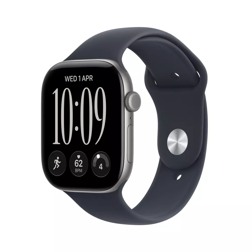 Obrázek produktu Apple Watch Series 12 GPS + Cellular 42mm Space Grey Aluminium Case with Navy Blue Sport Band - M/L
