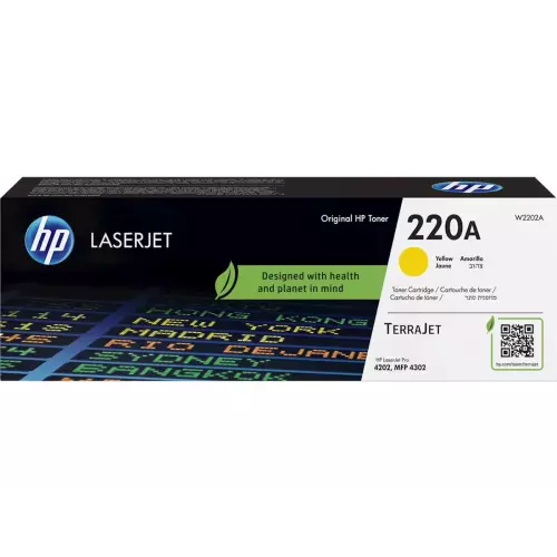 obrázek produktu HP W2202A, yellow toner. kazeta HP LaserJet 220A