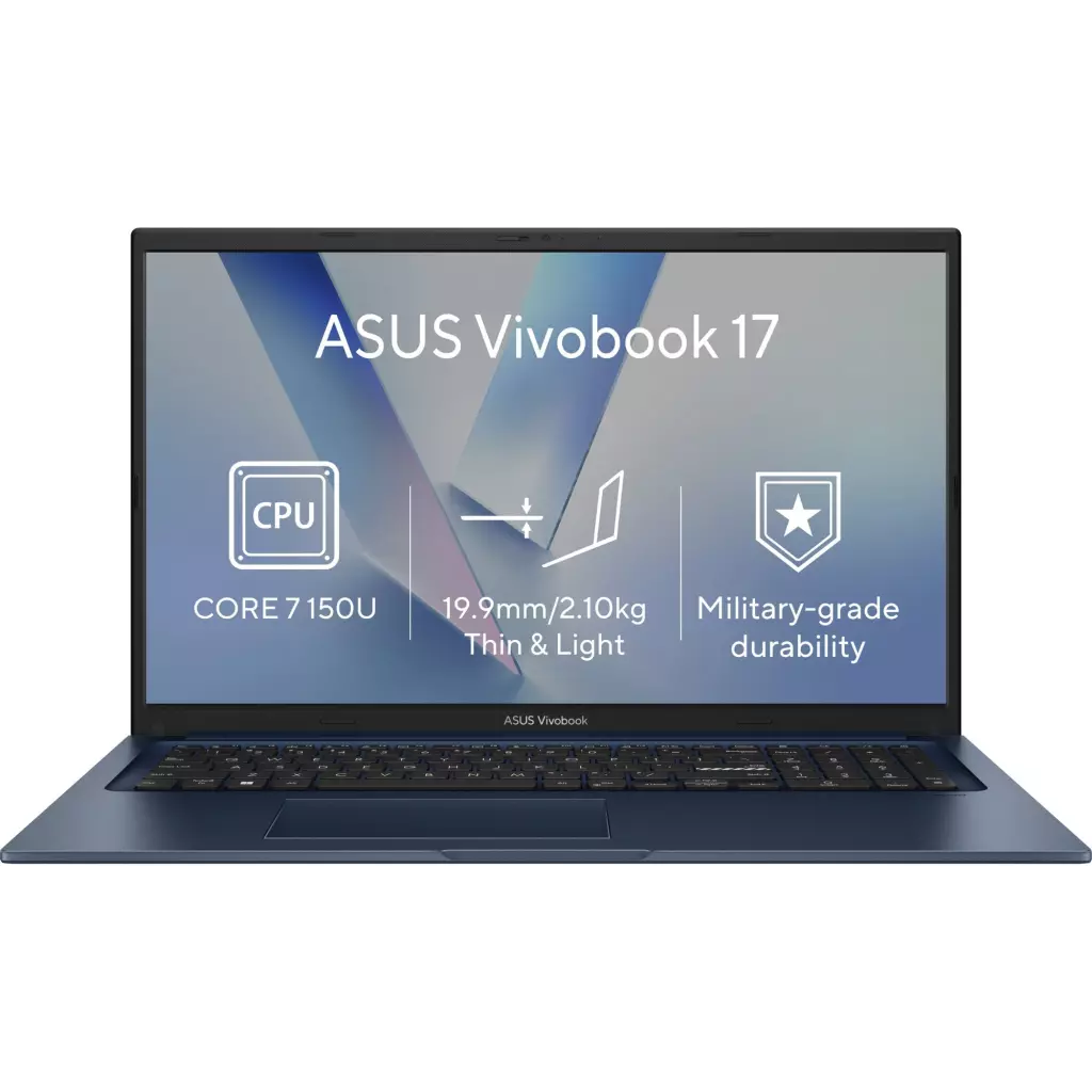Obrázek produktu ASUS Vivobook 17 X1704VA-AU1320WZ Quiet Blue (bez adaptéru)