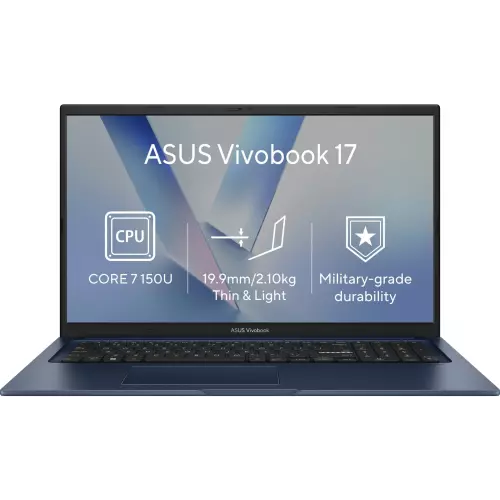 obrázek produktu ASUS Vivobook 17 X1704VA-AU1320WZ Quiet Blue (bez adaptéru)