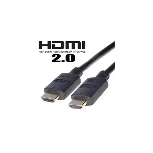 obrázek produktu PremiumCord 4K HDMI 2.0b High Speed + Ethernet kabel, zlacené konektory, 10m