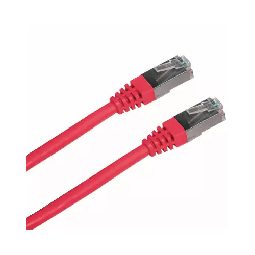obrázek produktu DATACOM PATCH KABEL FTP CAT5E 3m červený stíněný - červená