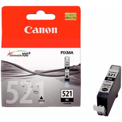 obrázek produktu Canon CLI-521BK - černá/black