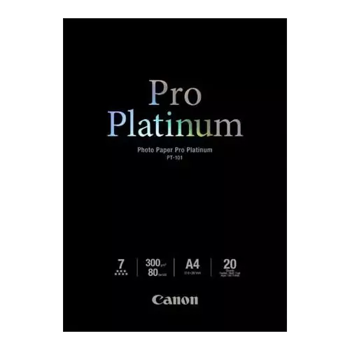 obrázek produktu Canon PT-101 A4 Photo Paper Pro Platinum 20sheets 300g/m2