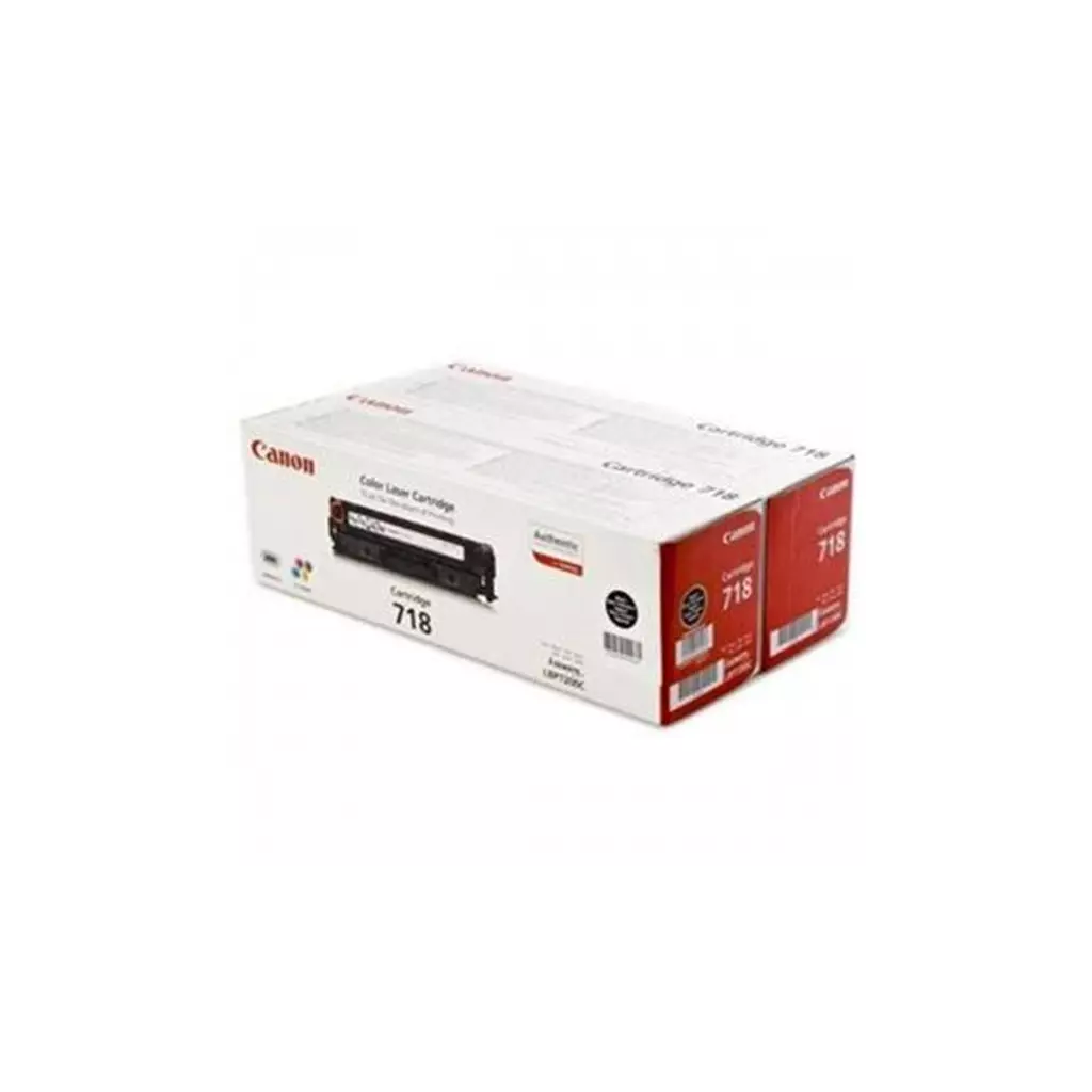 Obrázek produktu Canon CRG-718BK 2-Pack