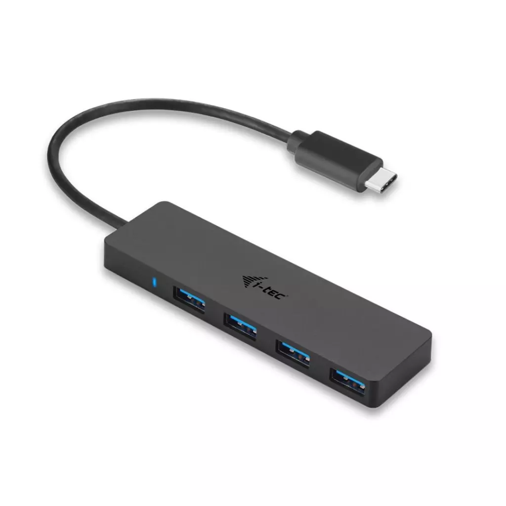 Obrázek produktu I-TEC USB 3.1 USB-C SLIM HUB 4 Port passive - černá
