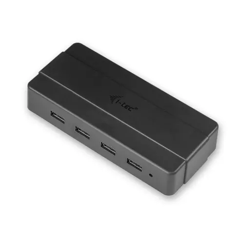 obrázek produktu i-tec USB 3.0 Charging HUB - 4port with Power Adapter - černá