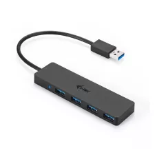 obrázek produktu i-tec USB 3.0 SLIM HUB 4 Port passive - Black - černá