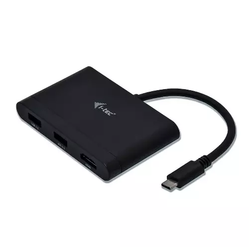 obrázek produktu i-tec USB-C Travel Adapter - 1xHDMI, 2xUSB 3.0, PD - černá