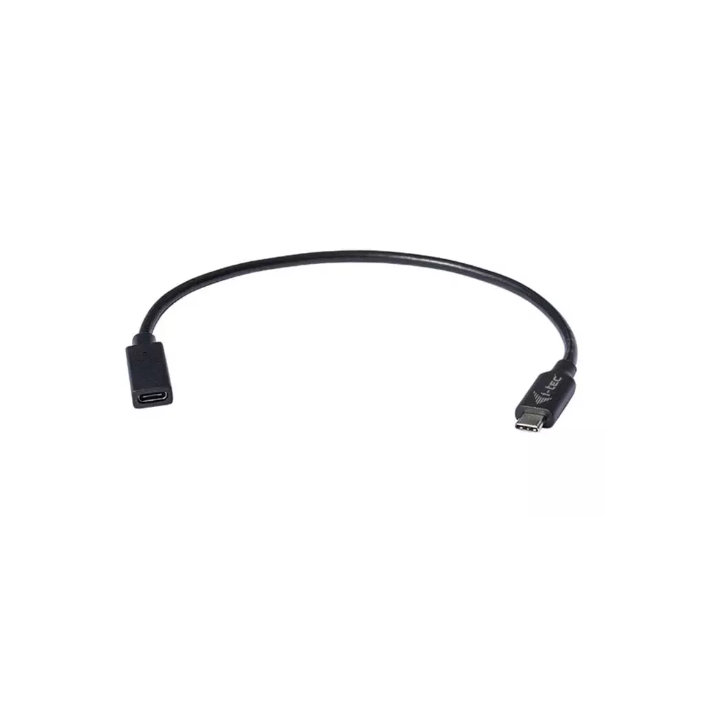 Obrázek produktu i-tec USB-C - USB-C (male - female) prodlužovací kabel 30cm