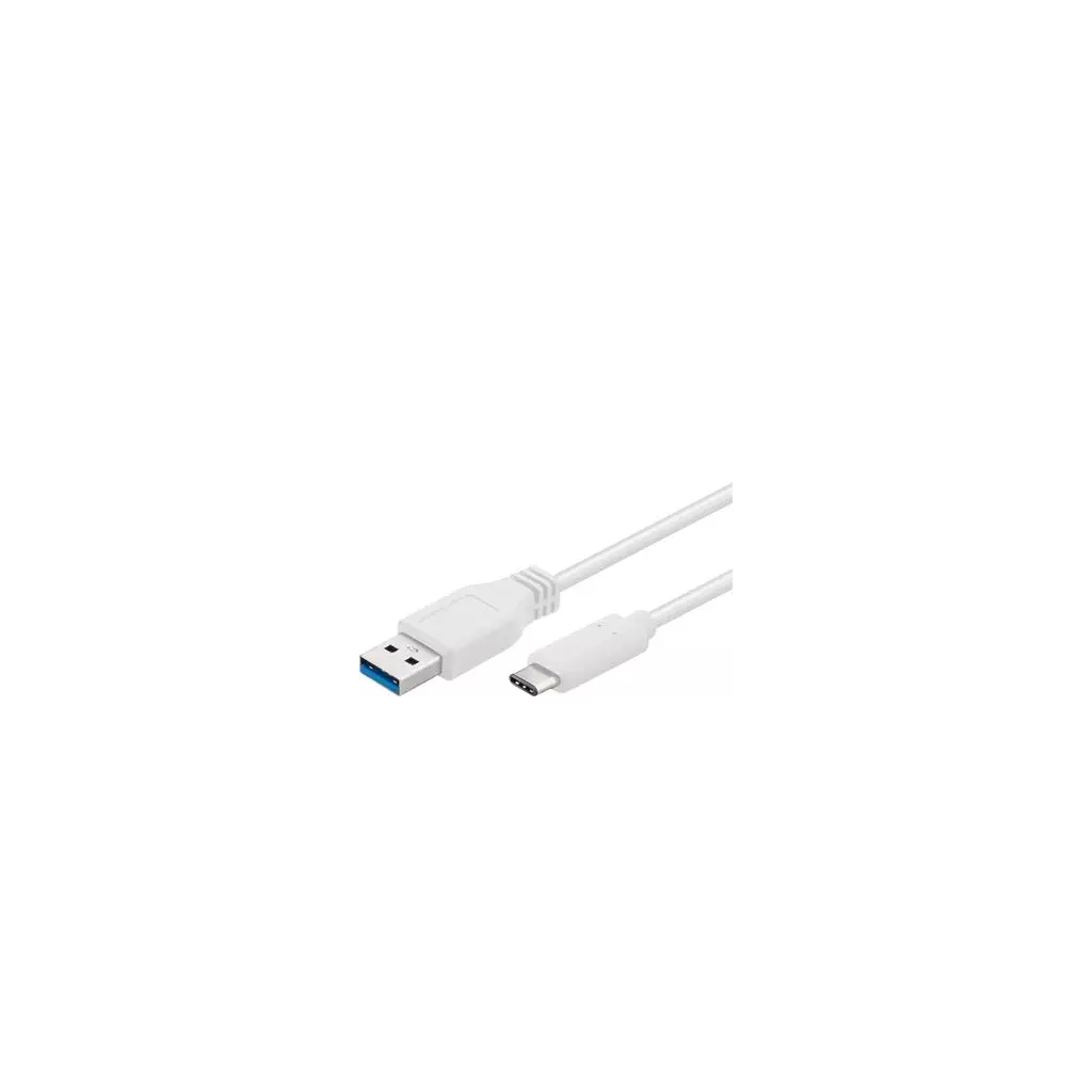 Obrázek produktu PremiumCord Kabel USB 3.2 konektor C/male - USB 3.0 A/male, bílý, 2m - bílá