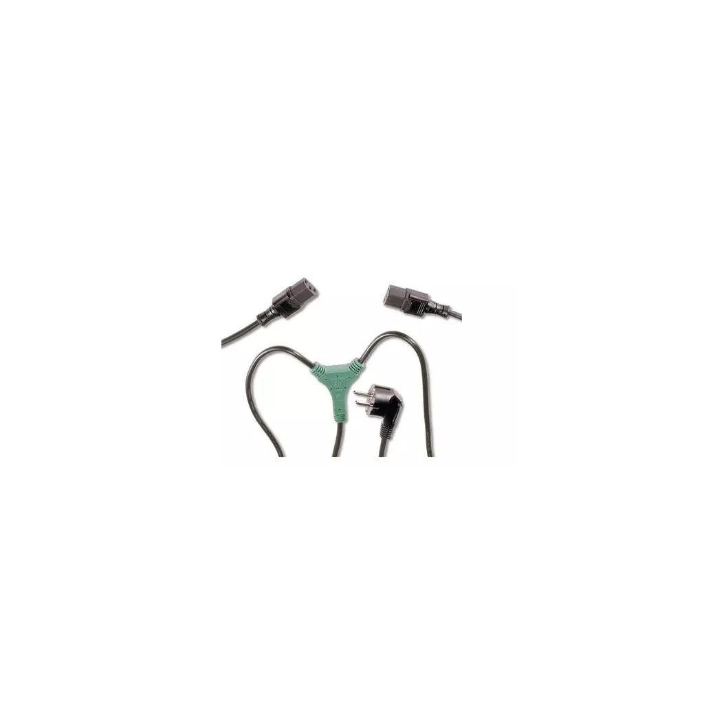 Obrázek produktu Kabel síťový 230V, Y-kabel přívodní M-2x F