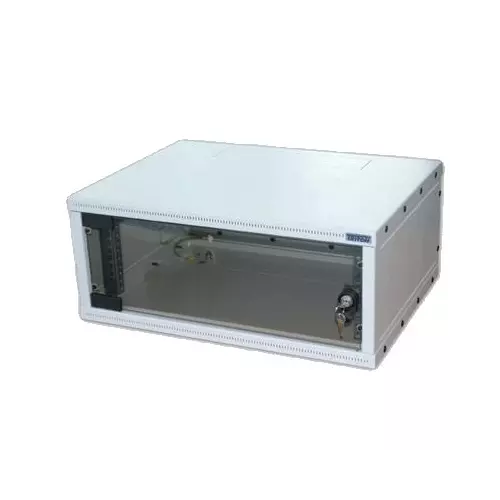 obrázek produktu TRITON 19" nástěnný rozvaděč jednodílný 6U/400mm FLAT PACK - šedá