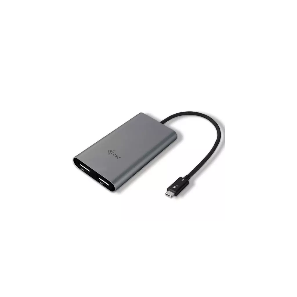 Obrázek produktu i-tec THUNDERBOLT™ 3 Dual Display Port adaptér - šedá