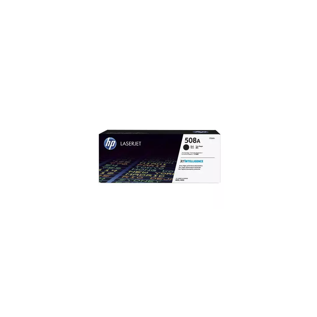 Obrázek produktu HP 508A Black Toner (CF360A) - originální