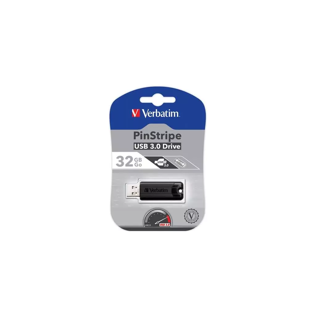 Obrázek produktu Verbatim PinStripe, 32GB - černá