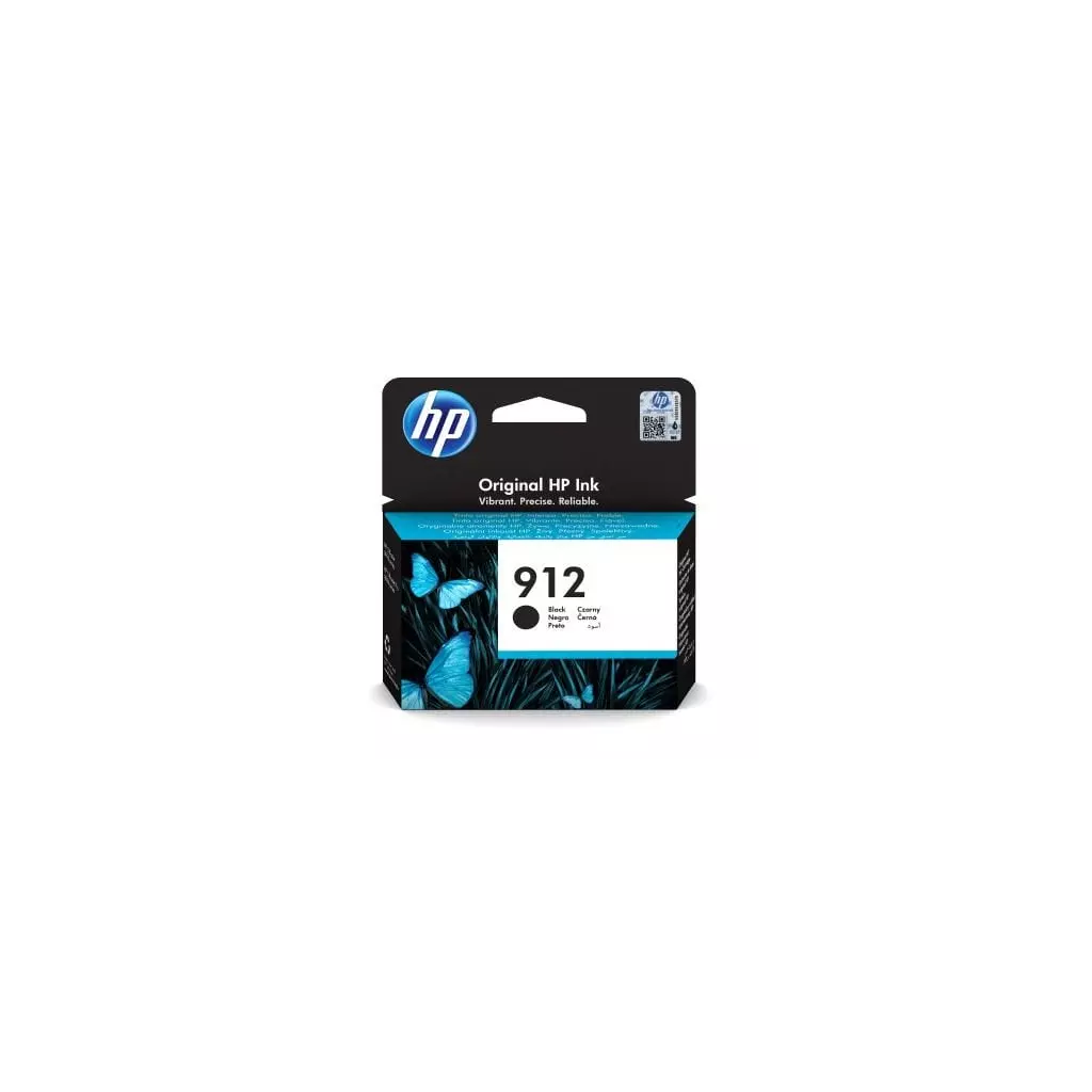 Obrázek produktu HP 912 Černá (3YL80AE) - originální - černá/black