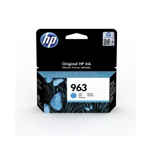 obrázek produktu HP 963 Azurová (3JA23AE) - originální - azurová/cyan