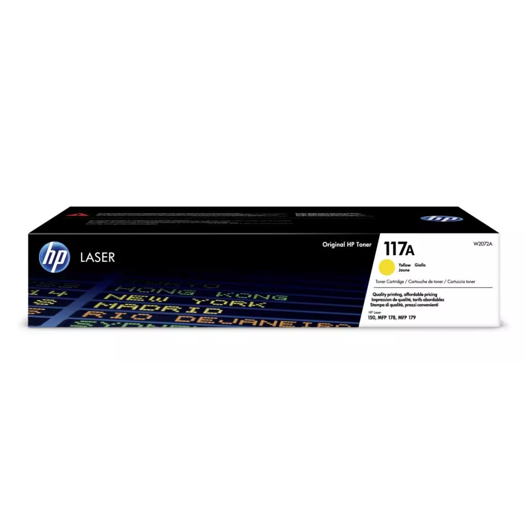 Obrázek produktu HP 117A Yellow Toner (W2072A) - originální