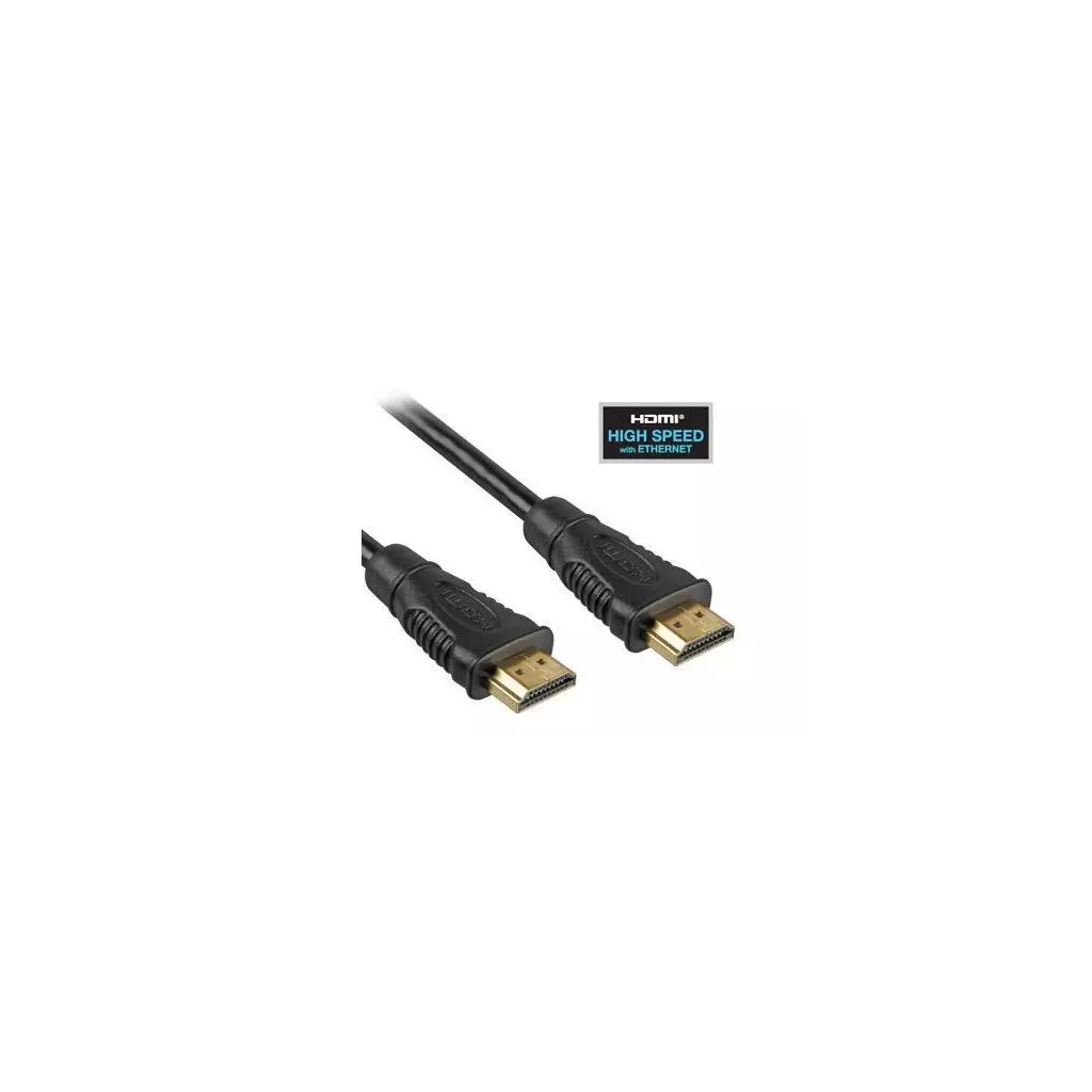 Obrázek produktu PremiumCord 4K HDMI 1.4 High Speed + Ethernet kabel, zlacené konektory, 7m - černá