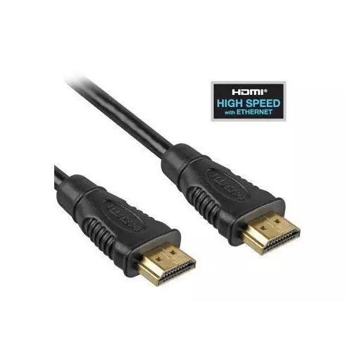 obrázek produktu PremiumCord 4K HDMI 1.4 High Speed + Ethernet kabel, zlacené konektory, 7m - černá