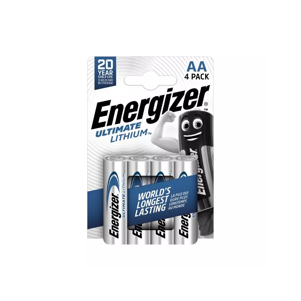Obrázek produktu Energizer Ultimate Lithium - Tužka AA/4 ks 