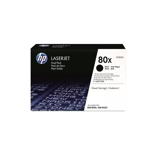 obrázek produktu HP CF280XD 2 pack č. 80X