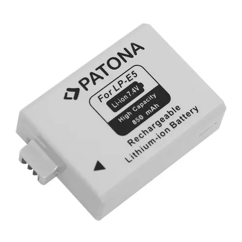 obrázek produktu Patona PT1012 - Canon LP-E5 850mAh Li-Ion