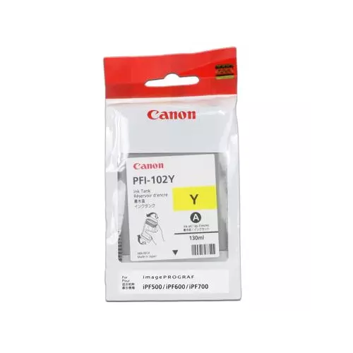 obrázek produktu Canon PFI-102Y - žlutá/yellow