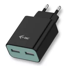 obrázek produktu i-tec USB Power Charger 2 Port 2.4A Black - černá