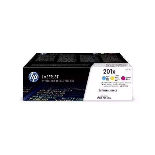 obrázek produktu HP 201X Cyan,Magenta,Yellow (CF253XM) - originální