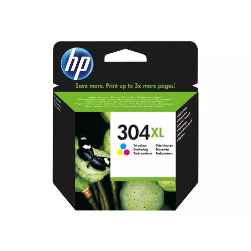 obrázek produktu HP 304XL Color (N9K07AE) - originální - barevná/color