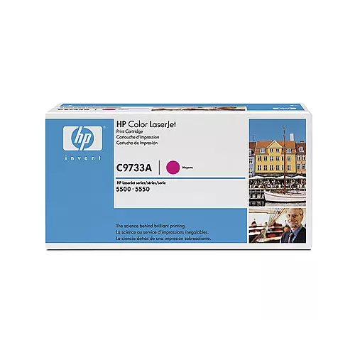obrázek produktu HP C9733A Toner Magenta (12000 stran) pro CLJ 5500, 5550 - originální