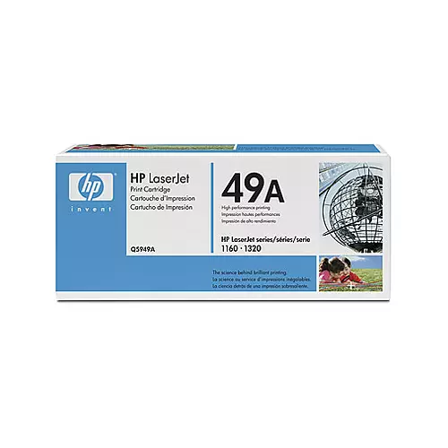 obrázek produktu HP 49A Black Toner (2500 stran) pro LJ 1160, 1320 (Q5949A) - originální