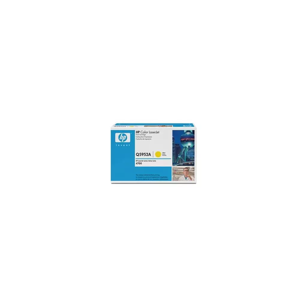 Obrázek produktu HP Q5952A Toner Yellow (10000 stran) pro CLJ 4700 - originální