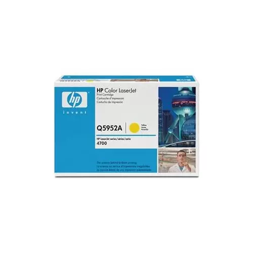 obrázek produktu HP Q5952A Toner Yellow (10000 stran) pro CLJ 4700 - originální