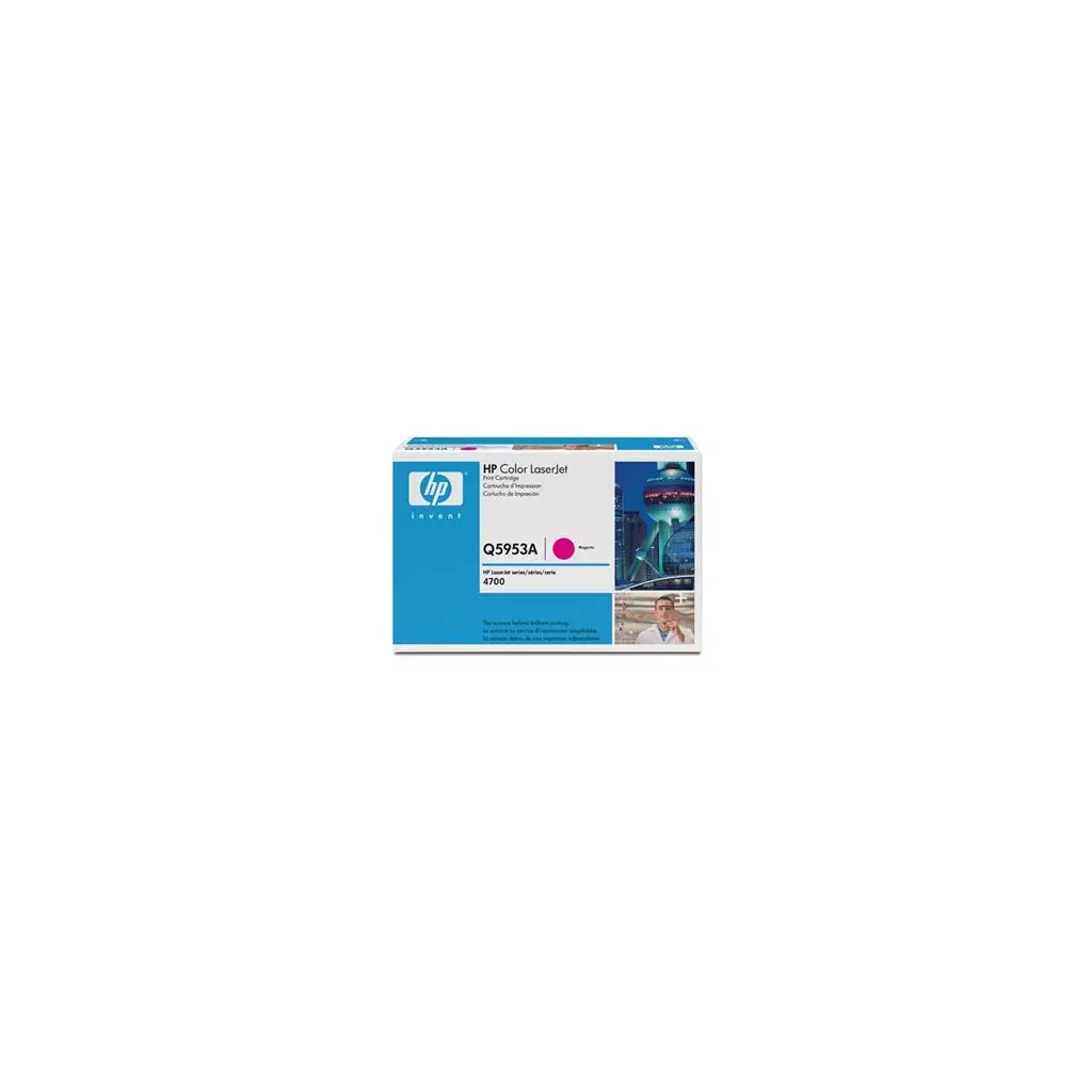 Obrázek produktu HP Q5953A Toner Magenta (10000 stran) pro CLJ 4700 - originální