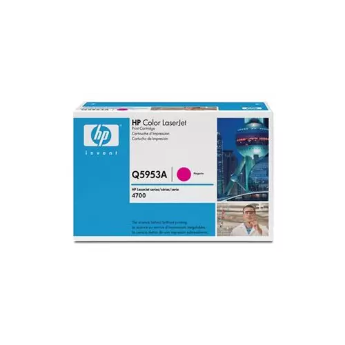 obrázek produktu HP Q5953A Toner Magenta (10000 stran) pro CLJ 4700 - originální