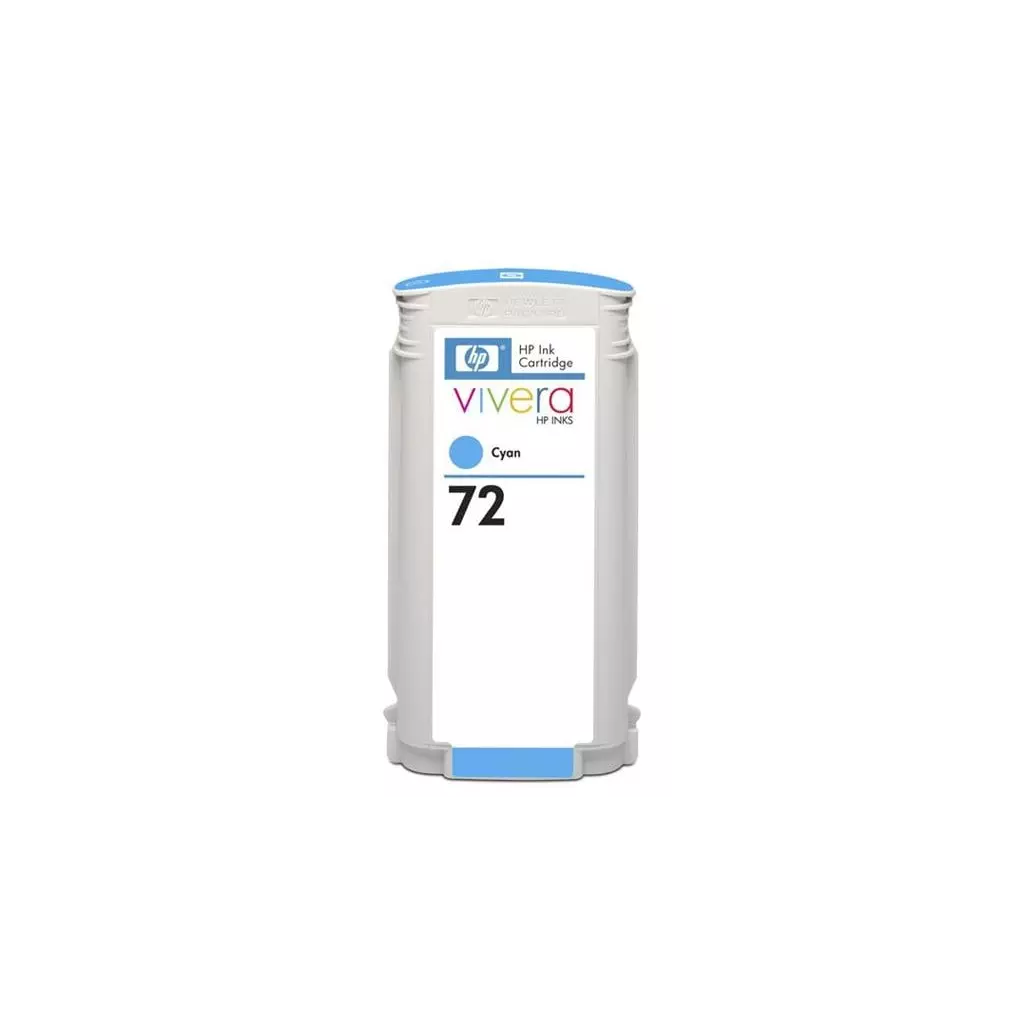Obrázek produktu HP 72 Cyan (130ml) pro DJ T1100 (C9371A) - originální - azurová/cyan