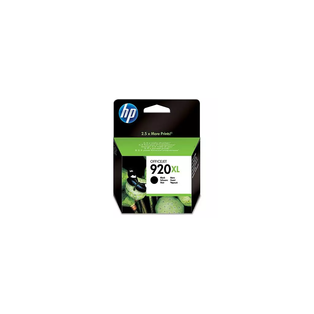 Obrázek produktu HP 920XL Black (1200 stran) pro OJ 6500 (CD975AE) - originální