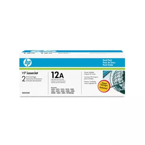 obrázek produktu HP 12A DualPack Black Q2612AD