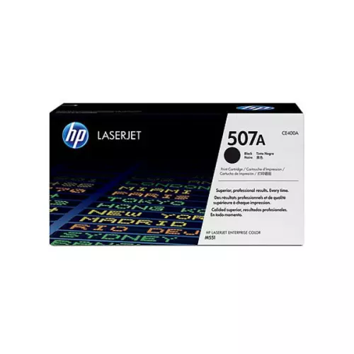obrázek produktu HP 507A Black Toner (5500 stran) pro LJE 500 M551, CE400A - originální