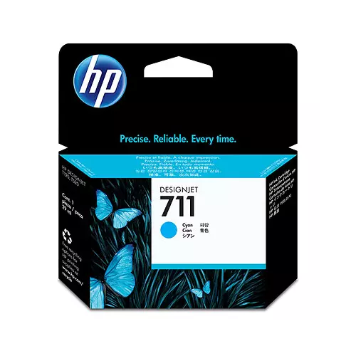 obrázek produktu HP 711 CZ134A  - azurová/cyan