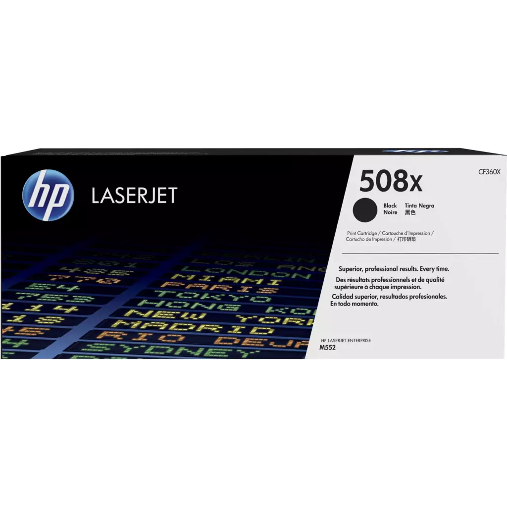Obrázek produktu HP 508X Black Toner (CF360X)