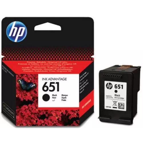 obrázek produktu HP 651 Black (C2P10AE) - černá/black