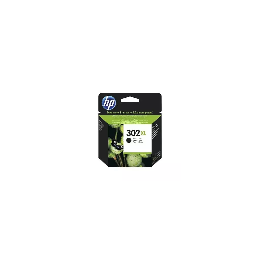 Obrázek produktu HP F6U68AE 302XL Black - originál - černá/black