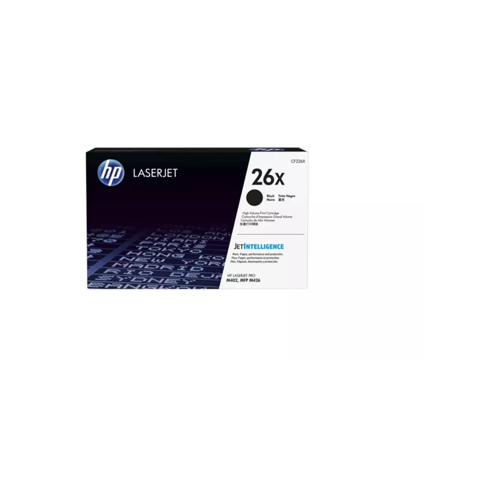 Obrázek produktu HP 26X Black Toner (CF226X) - originální